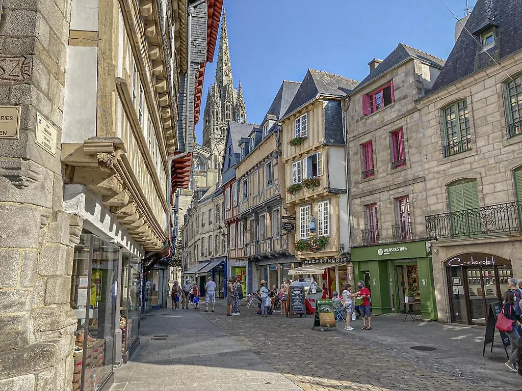 Quimper: T3 Avec Vue Cathedrale Proche Gare Apartment 0*, Quimper France